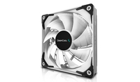 DeepCool TF120S White 120mm High Performance PWM Fan, Hydro Bearing, High Airflow, High Static Pressure, Low Noise, L.S.P Cable