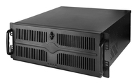 Chieftec UNC-409S-B-OP u 4U rackmount serverbehuizing, SECC staal, 482*480*177.5 mm, 10.57 kg, geschikt voor ATX/micro-ATX, 3*5.25 , 1*3.5 extern, 2*3.5 + 3*2.5 intern, 1*140 mm ventilator, zwart